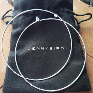 Oversized Jenny Bird Hoop Earrings